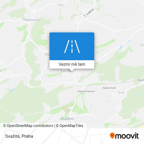 Svažitá mapa