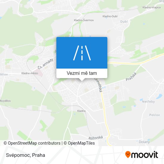 Svépomoc mapa