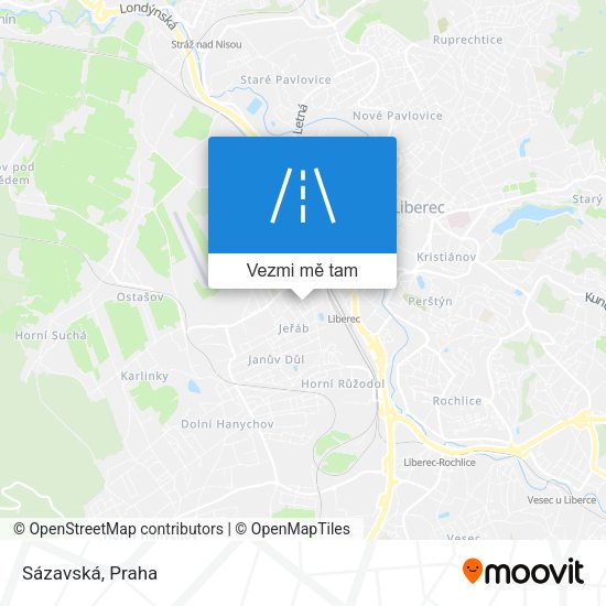 Sázavská mapa