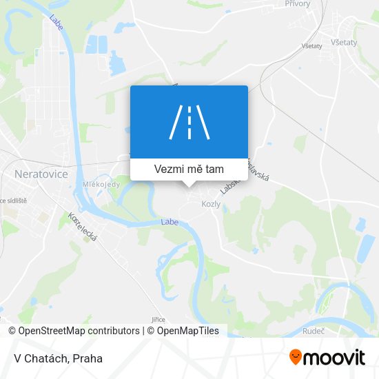 V Chatách mapa