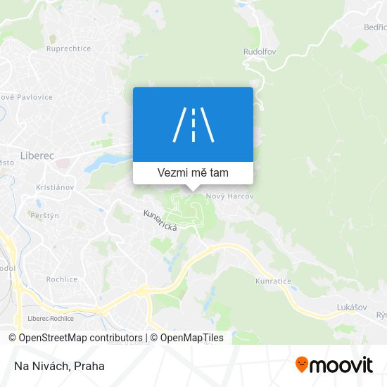 Na Nivách mapa