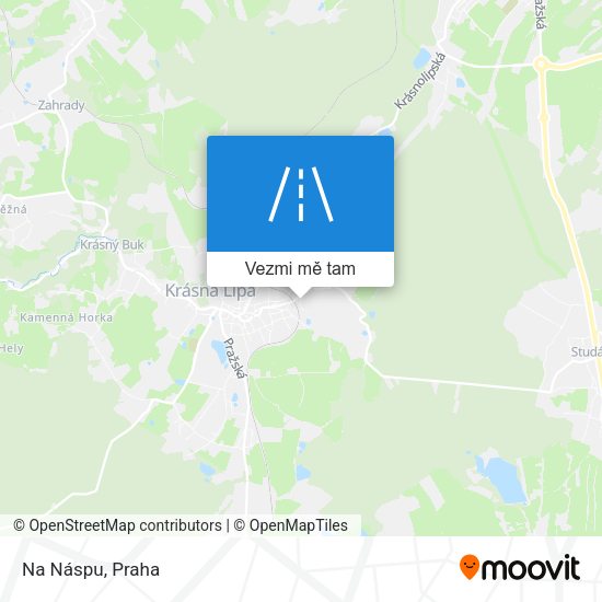 Na Náspu mapa