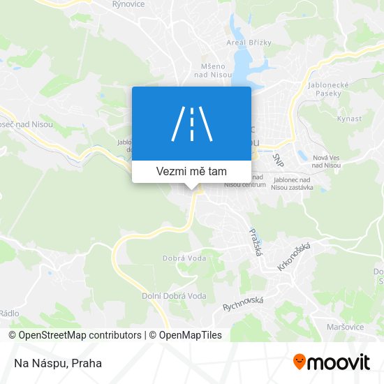 Na Náspu mapa
