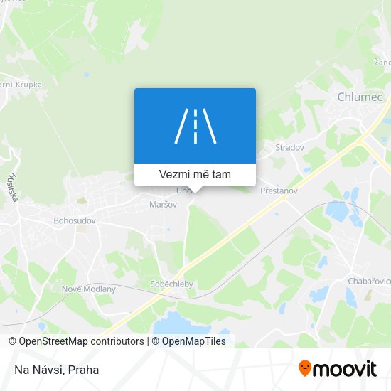 Na Návsi mapa