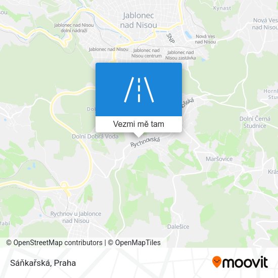 Sáňkařská mapa