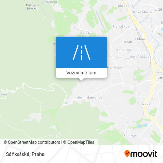 Sáňkařská mapa