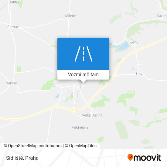 Sídliště mapa