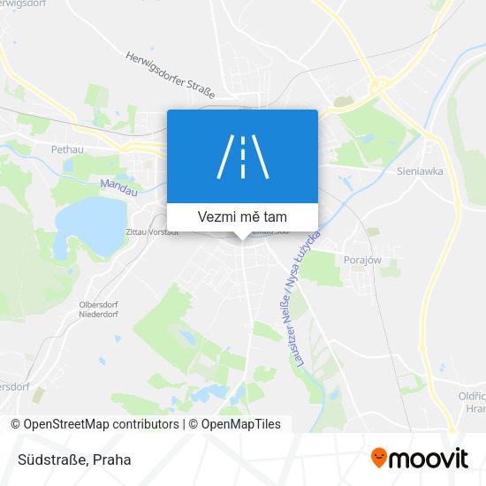 Südstraße mapa
