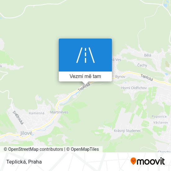 Teplická mapa