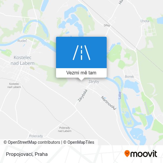 Propojovací mapa