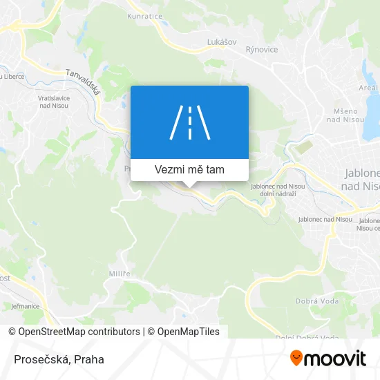 Prosečská mapa