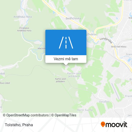 Tolstého mapa
