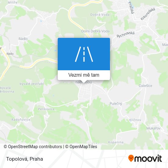 Topolová mapa