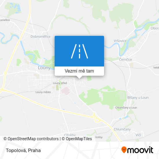 Topolová mapa