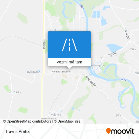 Travní mapa