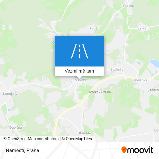 Náměstí mapa