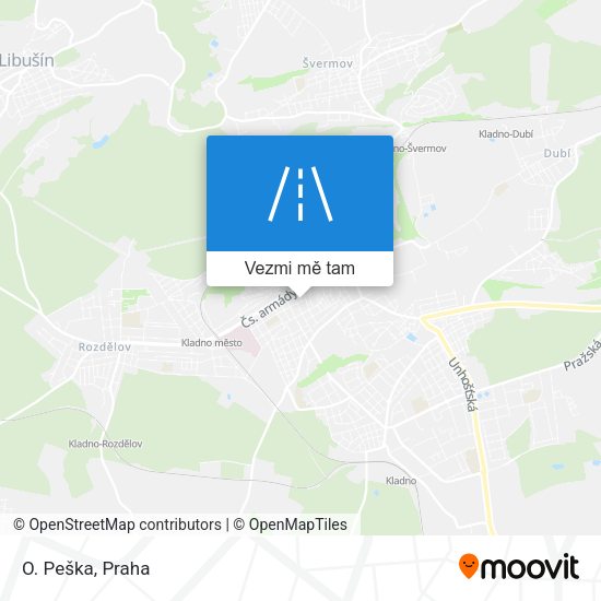 O. Peška mapa