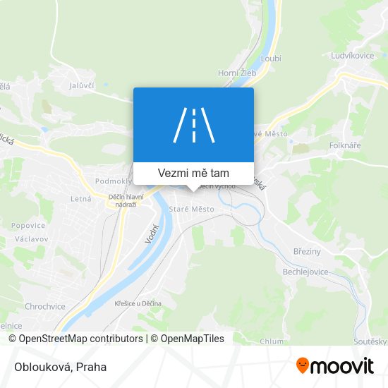 Oblouková mapa