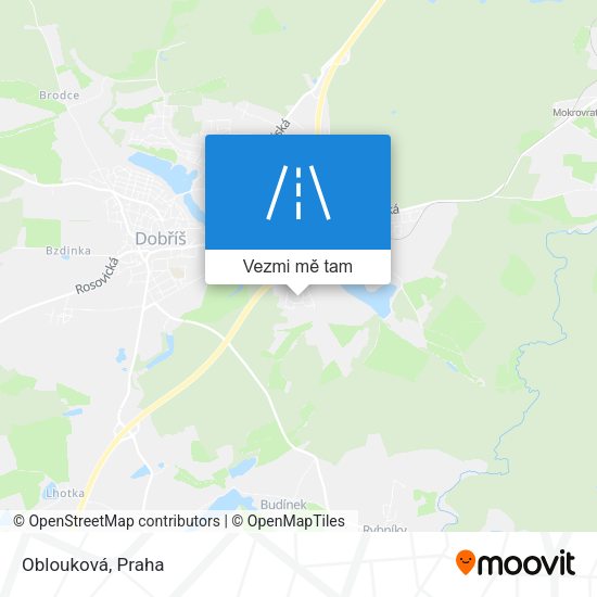 Oblouková mapa