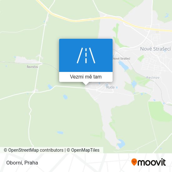 Oborní mapa