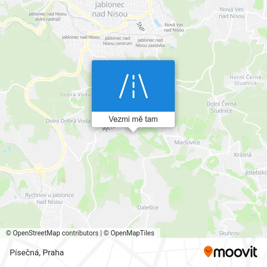 Písečná mapa