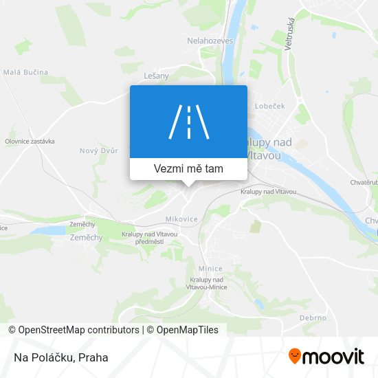 Na Poláčku mapa