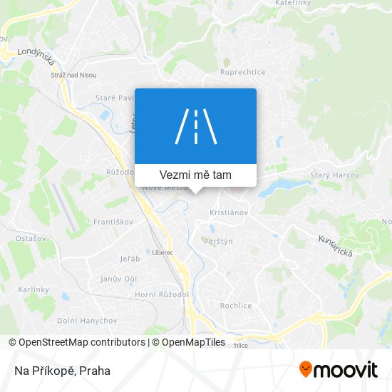 Na Příkopě mapa