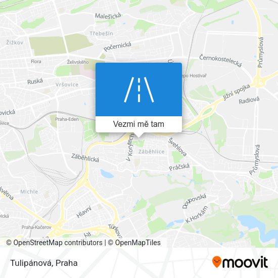 Tulipánová mapa
