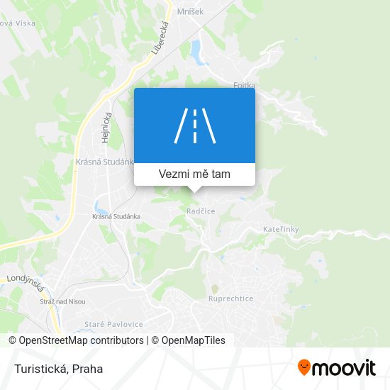 Turistická mapa