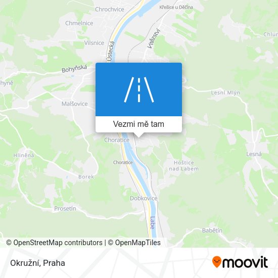 Okružní mapa