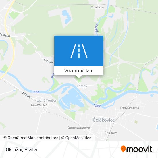Okružní mapa