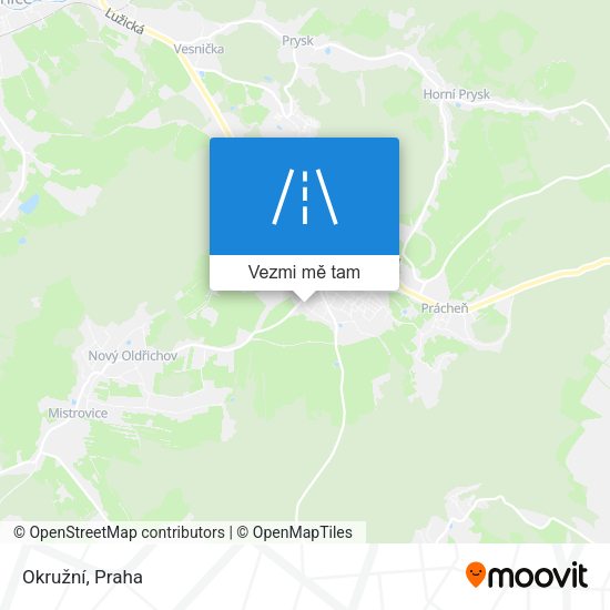 Okružní mapa