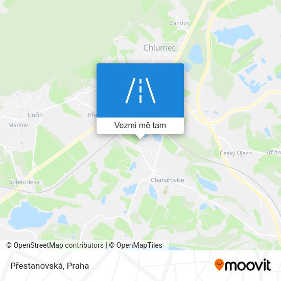 Přestanovská mapa