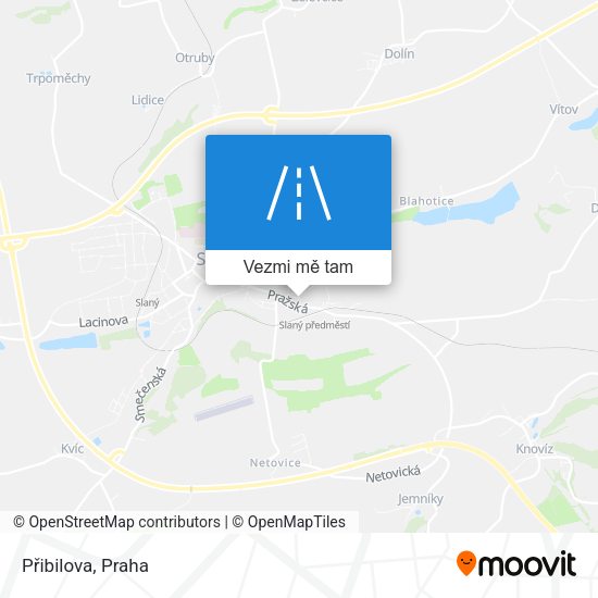 Přibilova mapa