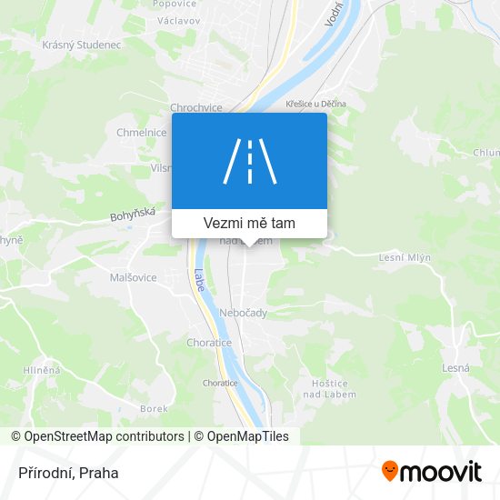 Přírodní mapa
