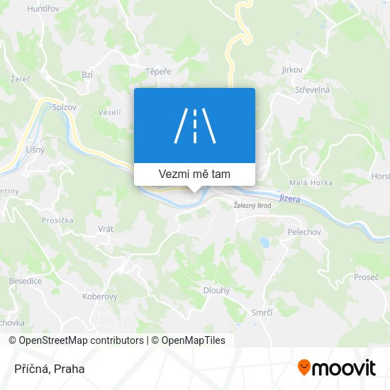 Příčná mapa