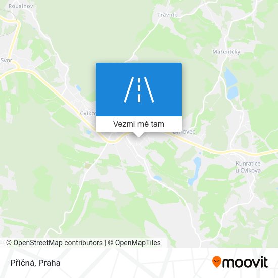 Příčná mapa