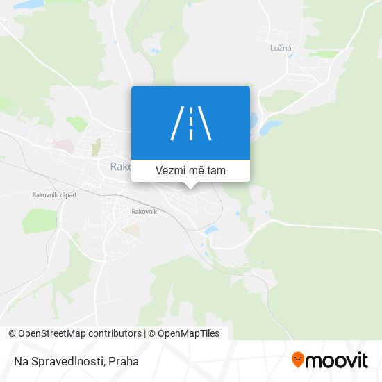 Na Spravedlnosti mapa