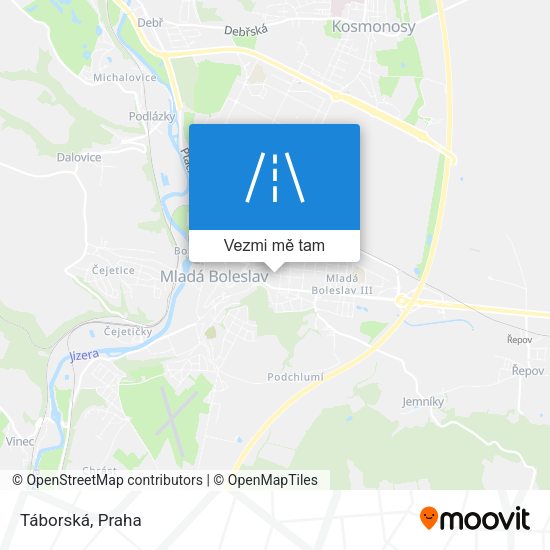 Táborská mapa