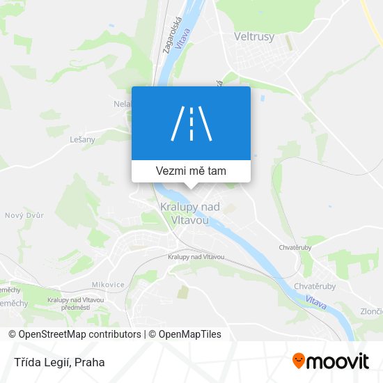 Třída Legií mapa