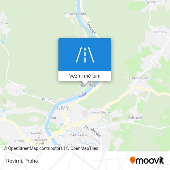 Revírní mapa