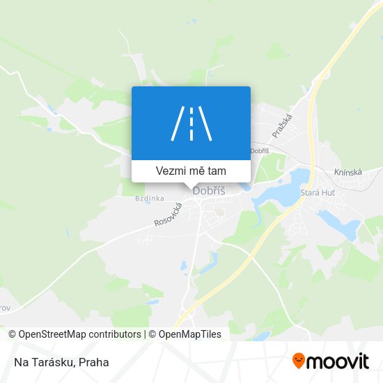 Na Tarásku mapa