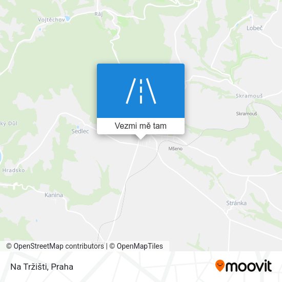 Na Tržišti mapa