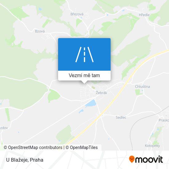 U Blažeje mapa