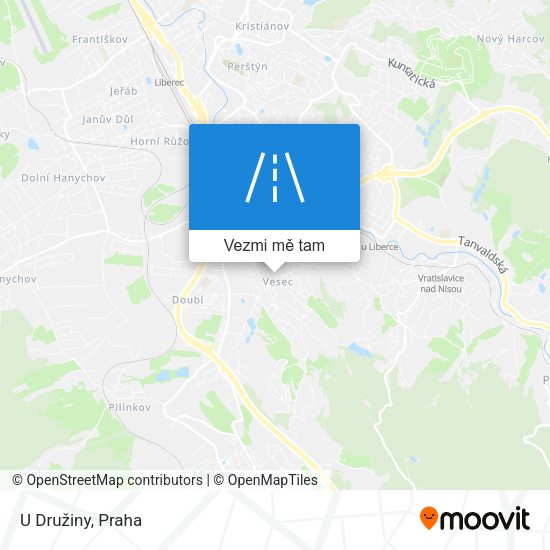 U Družiny mapa