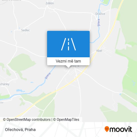 Ořechová mapa