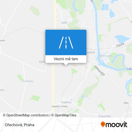 Ořechová mapa