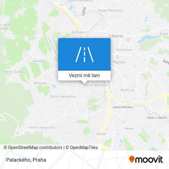 Palackého mapa