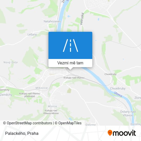 Palackého mapa