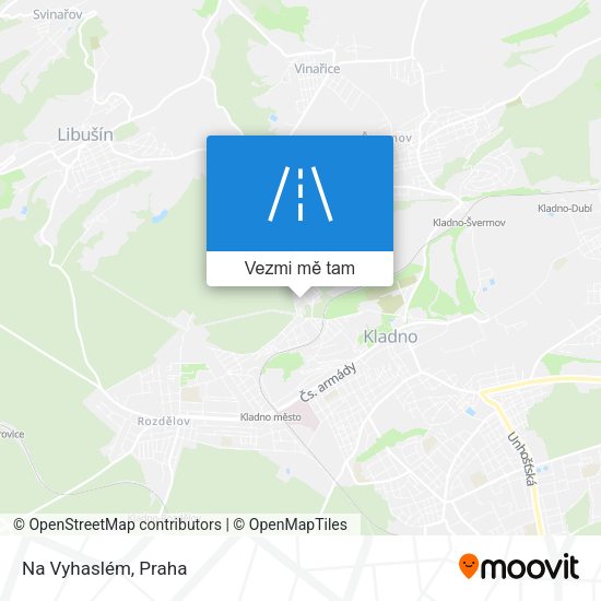 Na Vyhaslém mapa